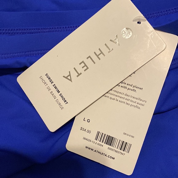 💙 Athleta Surge Short // Cerulean #384029 - Picture 7 of 8